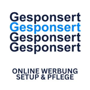 Online Werbung Setup & Pflege