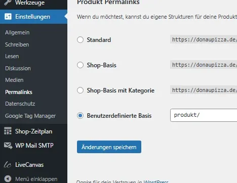 Behebung Sumup Woocommerce Fehler: The website of this connection is not available.